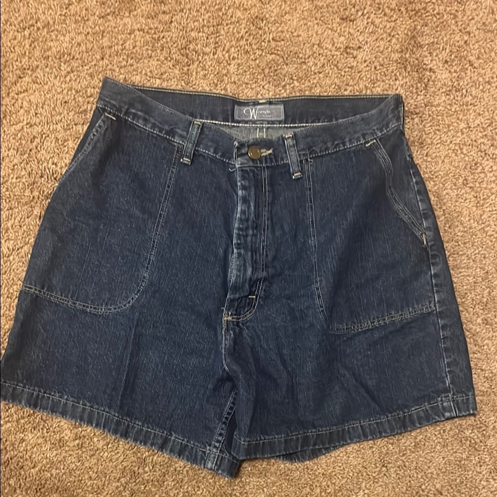 Wrangler Blue Jean Shorts Relaxed Fit